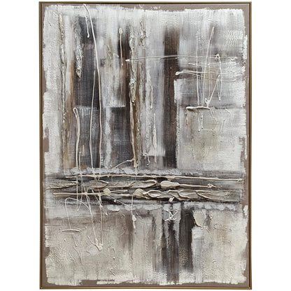 Outlook Hand Painted Framed Canvas Wall Art