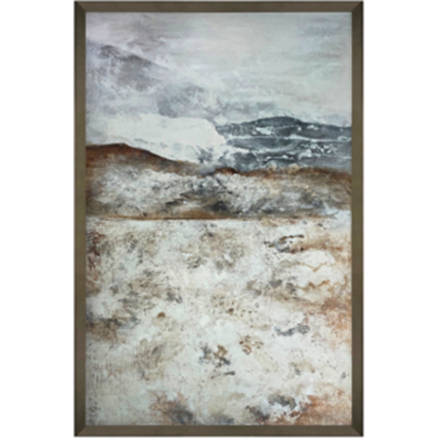 Vista Hand Painted Framed Canvas Wall Art