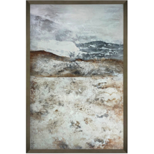 Vista Hand Painted Framed Canvas Wall Art