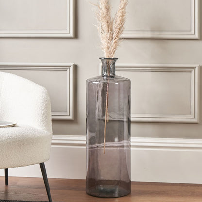 Recycled Glass Bottle Vase Tall