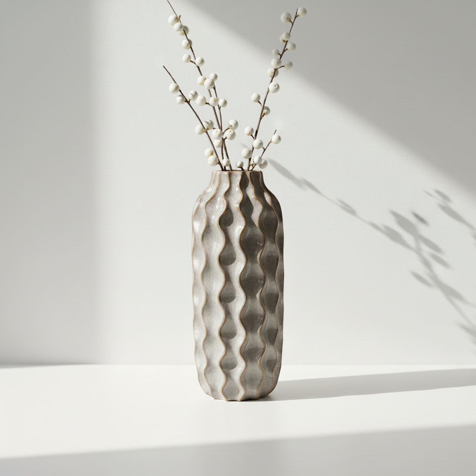Sabbia Tall Wave Vase
