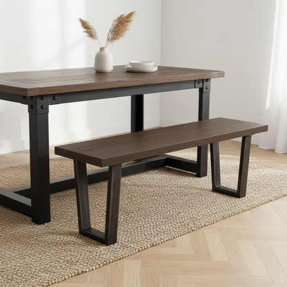 Brooklyn Dark Oak Dining Bench