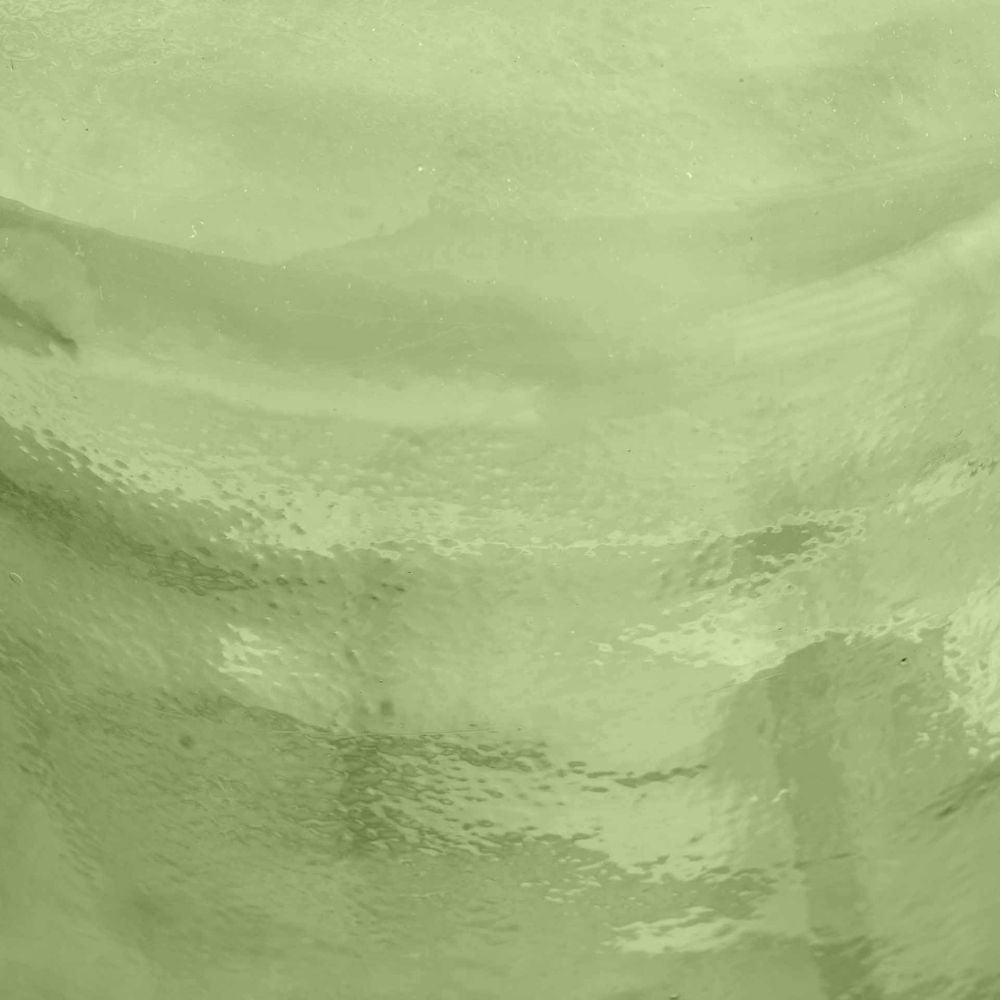 Recycled Glass Forest Green Bottle Vase