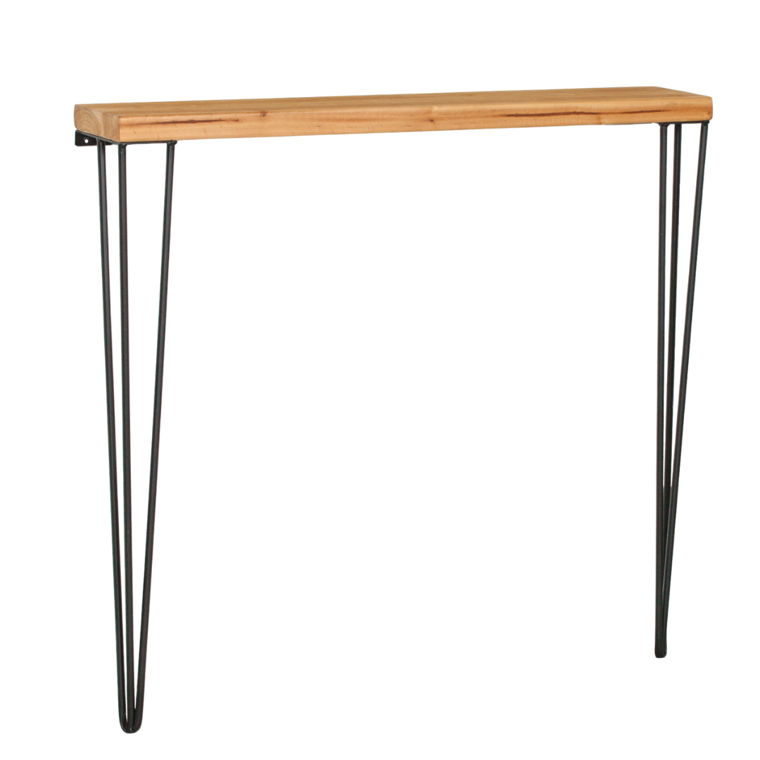 Brookleigh Rustic Pine 92cm Hall Console Table