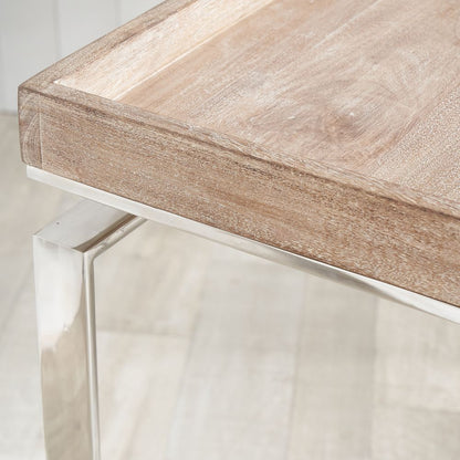 Evelyn Mango Wood Console Table