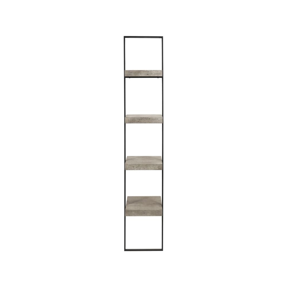 Jersey Concrete Effect 4 Shelf Unit
