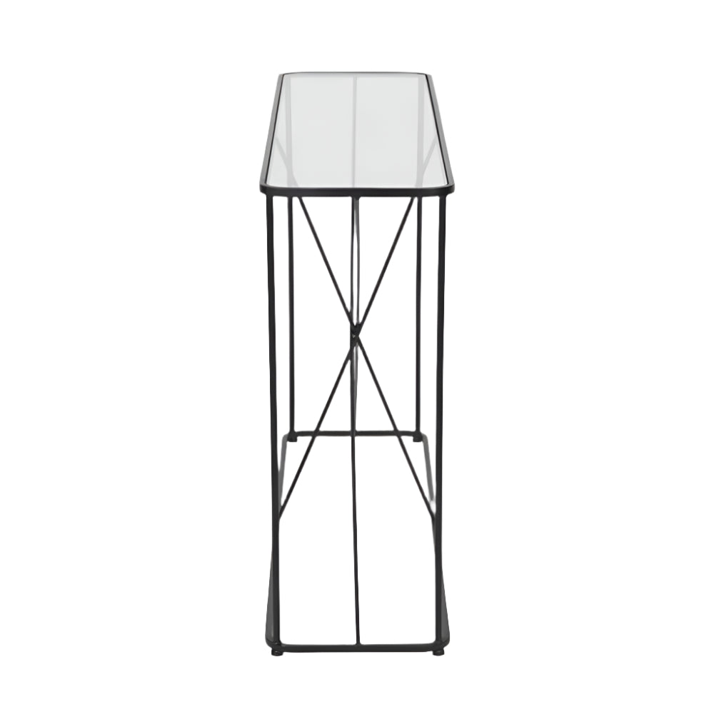 Roxy Glass Console Table