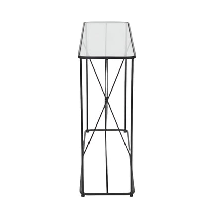 Roxy Glass Console Table
