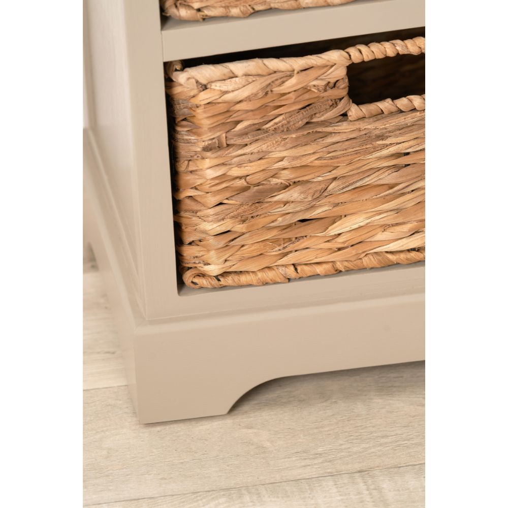 Devonshire Putty Pine Wood Sideboard