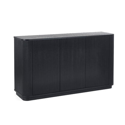 Louis Black Fluted Sideboard