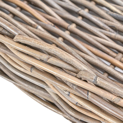 Kubu Grey Basket Trays (Set of 2)
