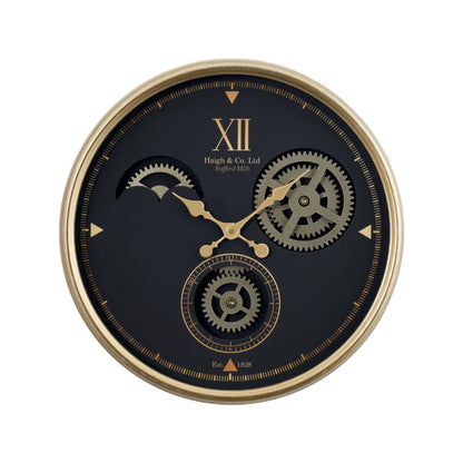 Metal Working Cog Wall Clock