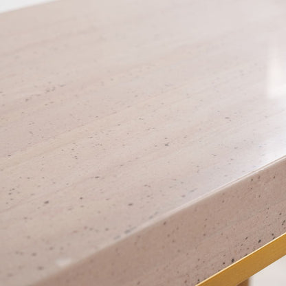 Madison Granite and Metal Console Table