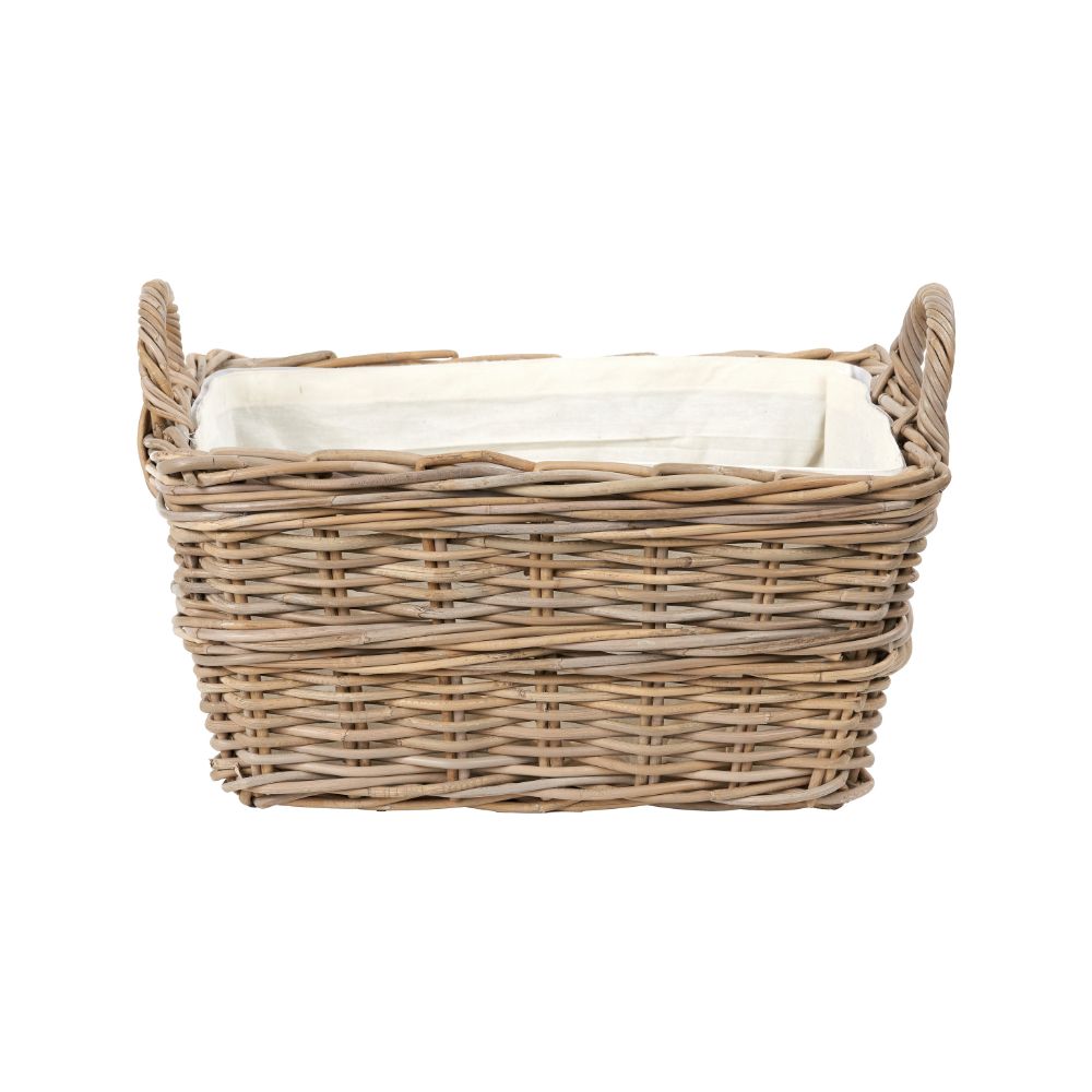Kubu Rectangular Handled Laundry Basket