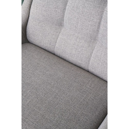 Alba Grey Linen Mix Dining Chair