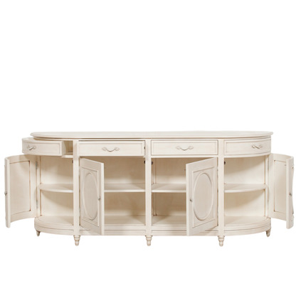 Aurelian Aged Ivory Bayur Wood Sideboard