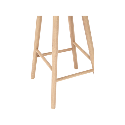 Laselle Ash Wood Bar Stool
