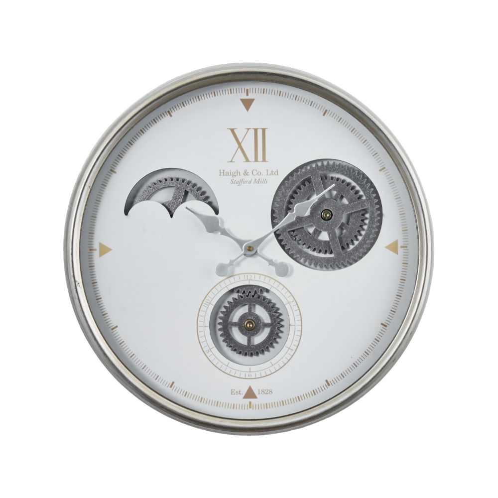 Metal Working Cog Wall Clock