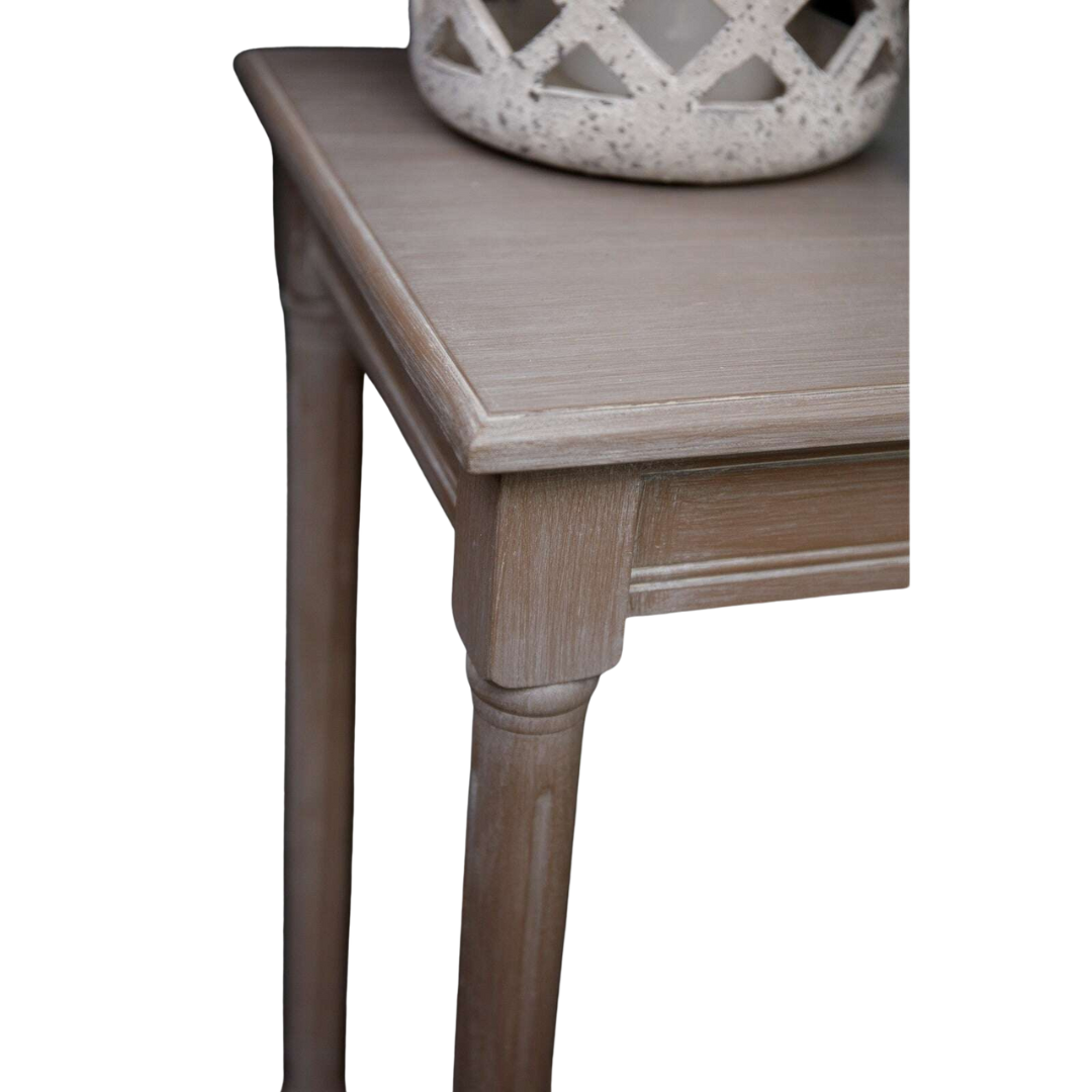 Serene Rattan Large Console Table