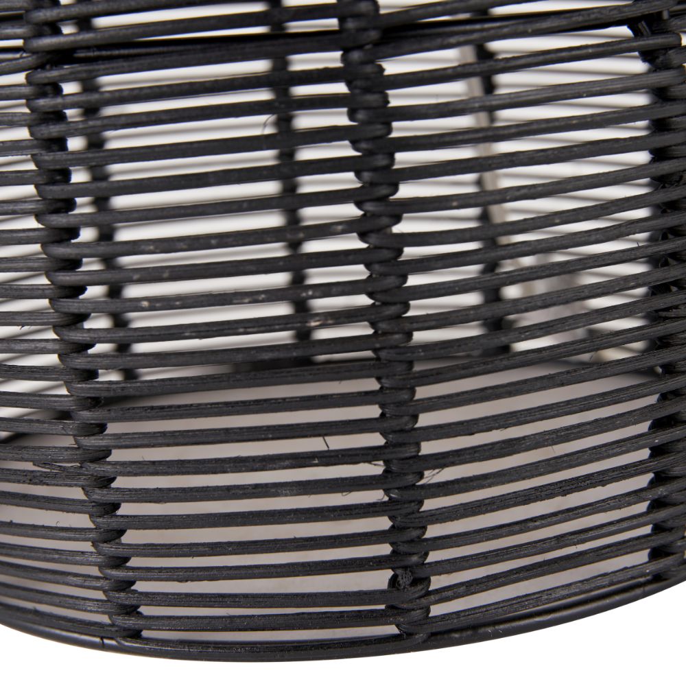 Caswell Natural Rattan Cloche Table Lamp
