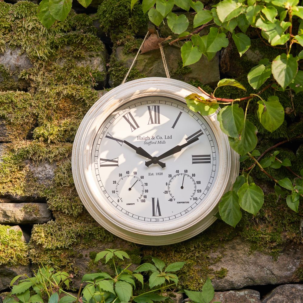 Antique Effect Indoor Outdoor Wall Clock