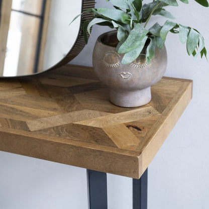 Marston Geometric II Hall Small Console Table