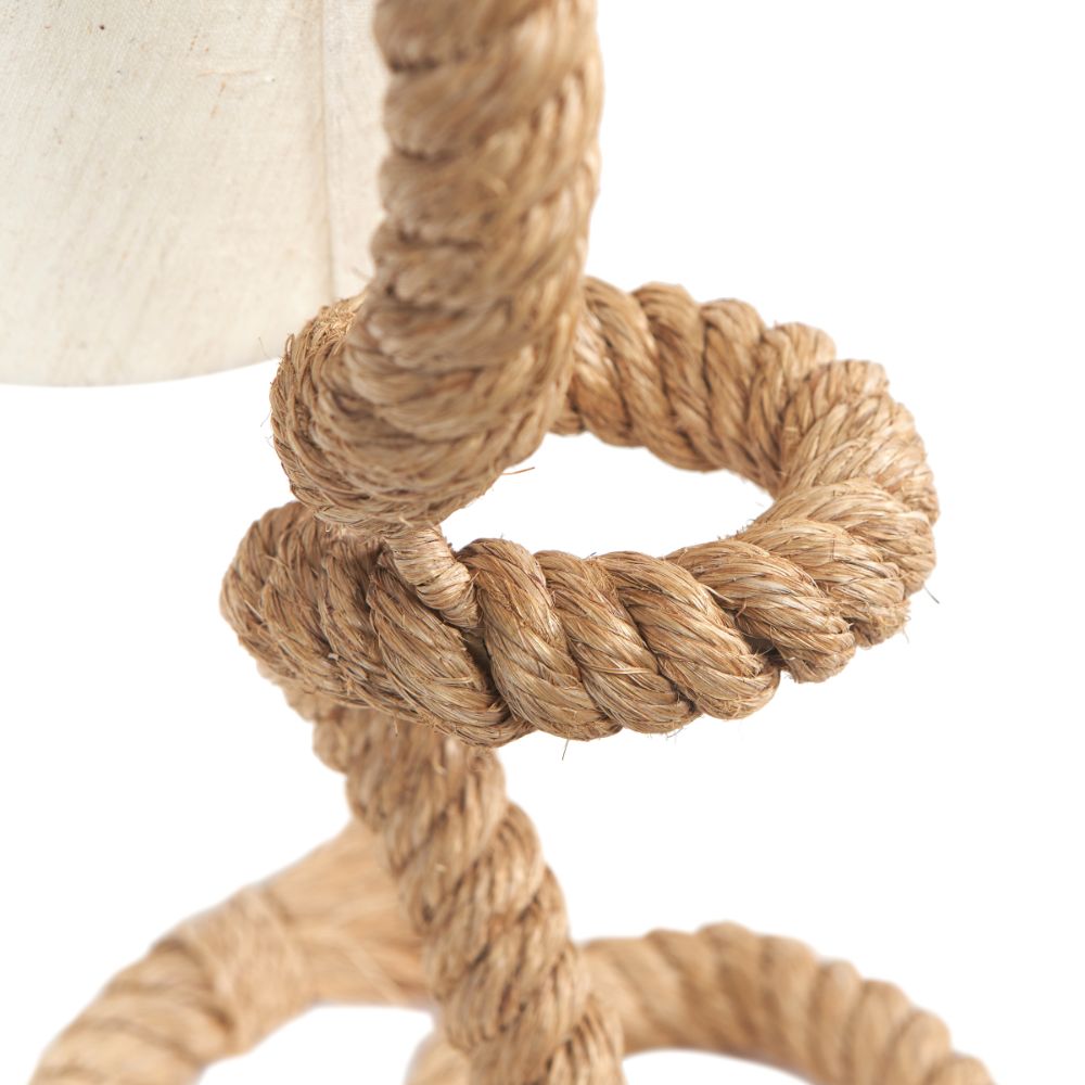 Martindale Rope and Jute Task Table Lamp