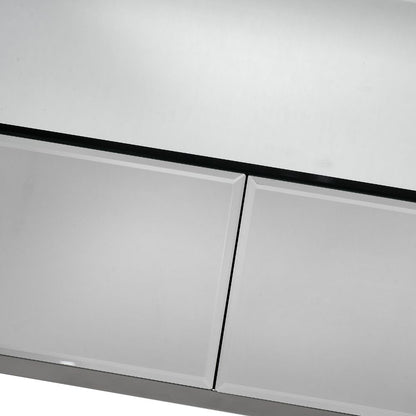 Rocco Mirrored Glass Console Table