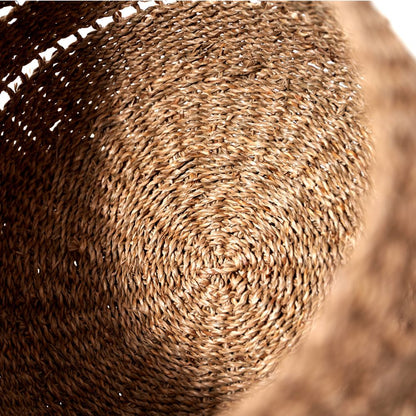 Seagrass Natural Round Baskets (Set of 3)
