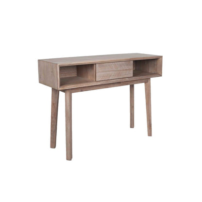 Kalmar Acacia Wood 1 Drawer Console