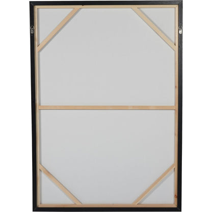 Canvas Golden Rain Foiled Framed Wall Art
