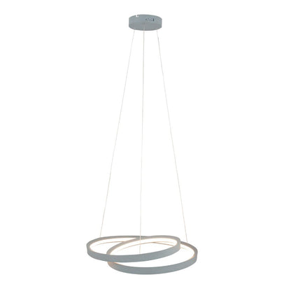 Neptune Grey LED Ring Pendant