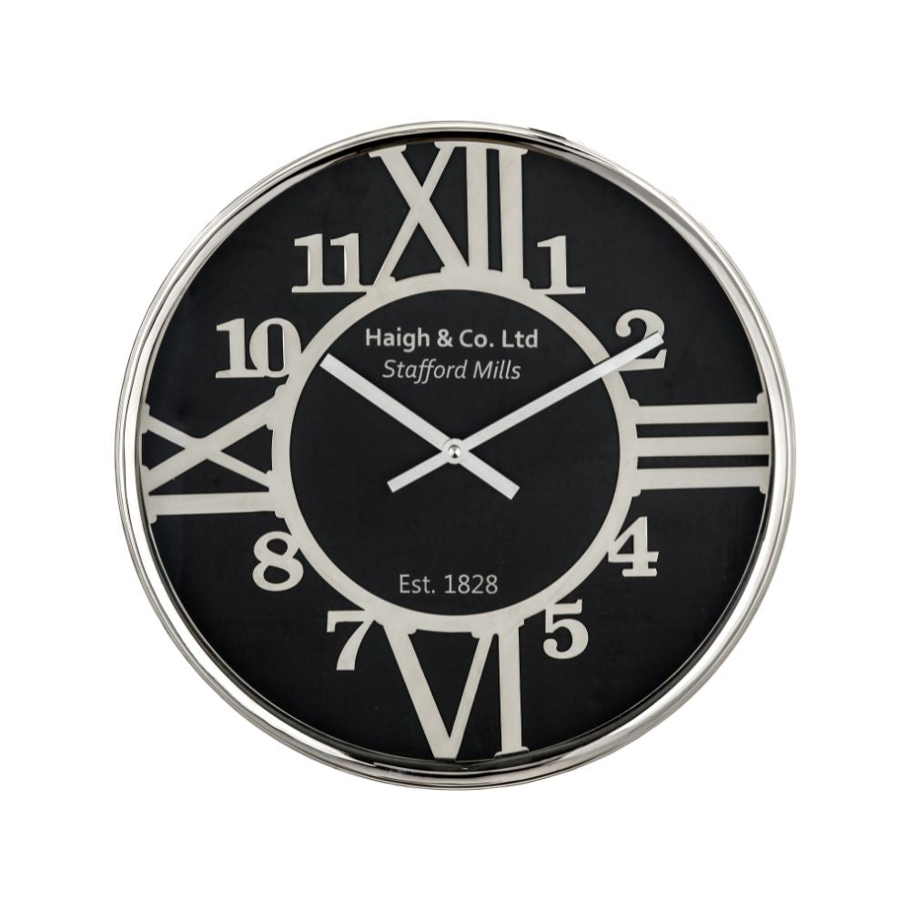Metal Round Wall Clock