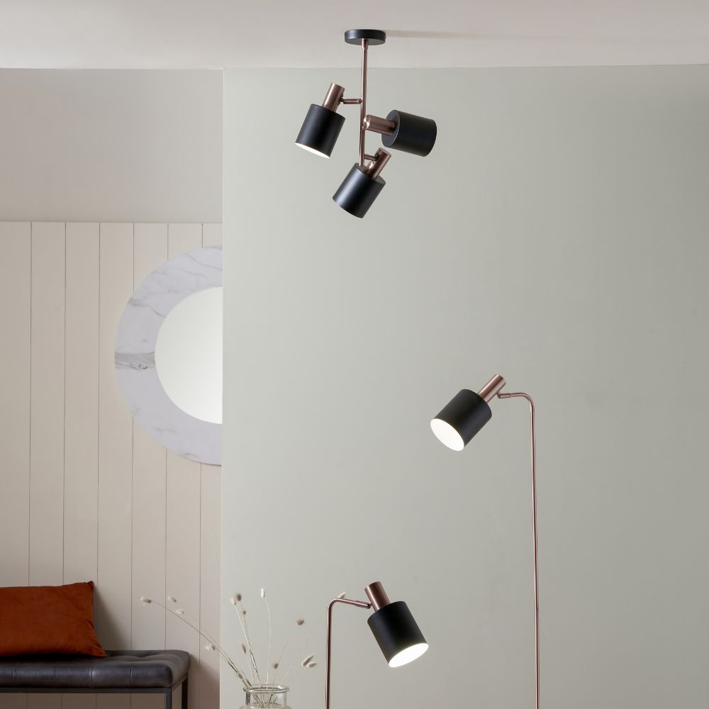 Biba 3 Light Electrified Pendant