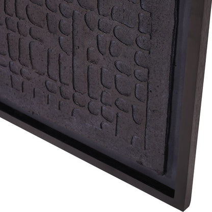 Trenton Large Black Papier Mache 1 Wall Art