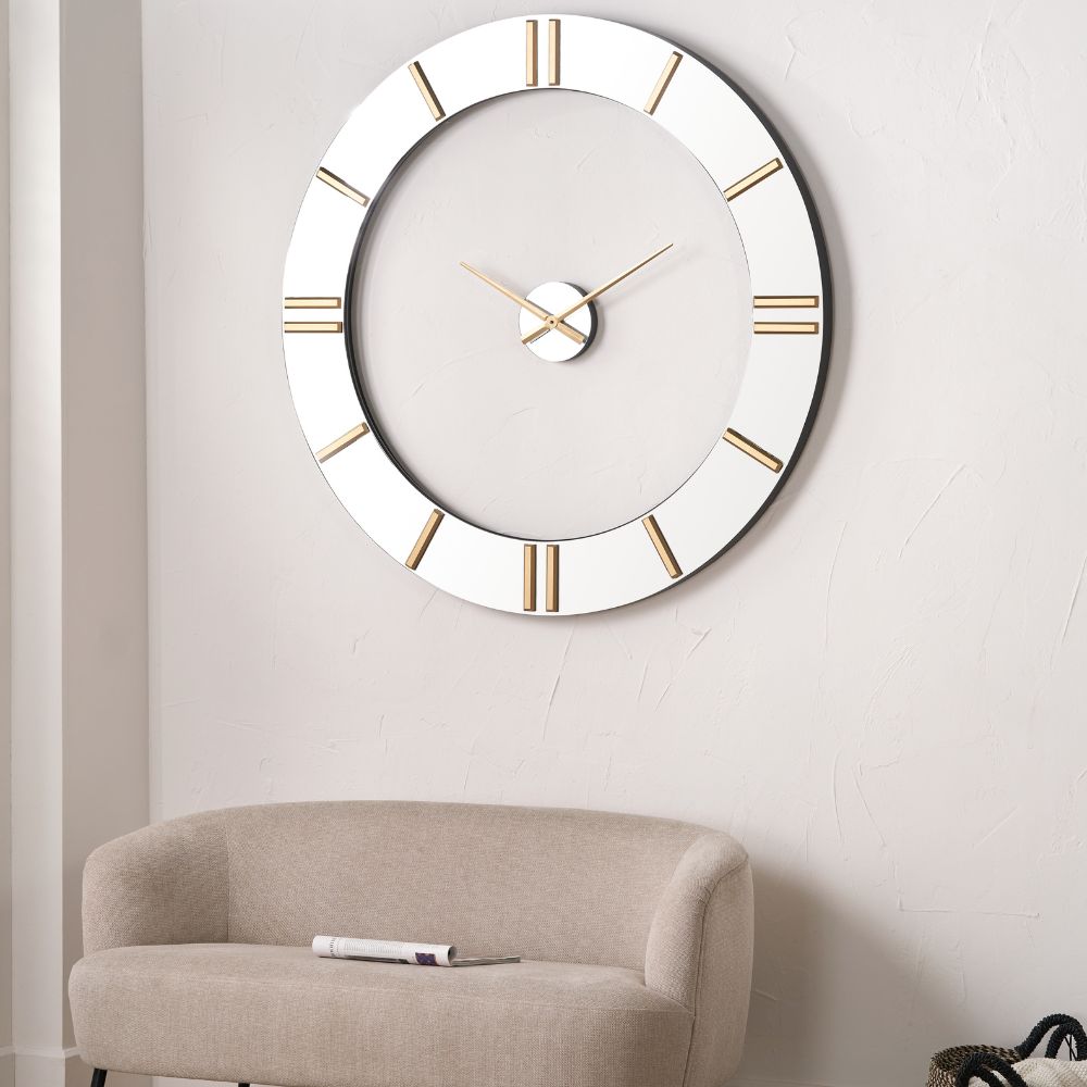 2 Piece Open Wall Clock