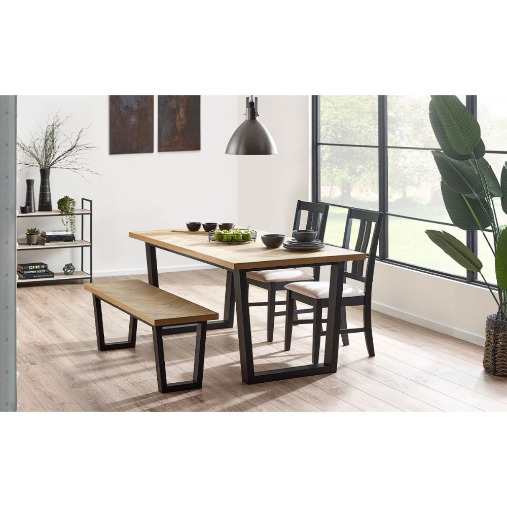 Hilton Oak Dining Bench
