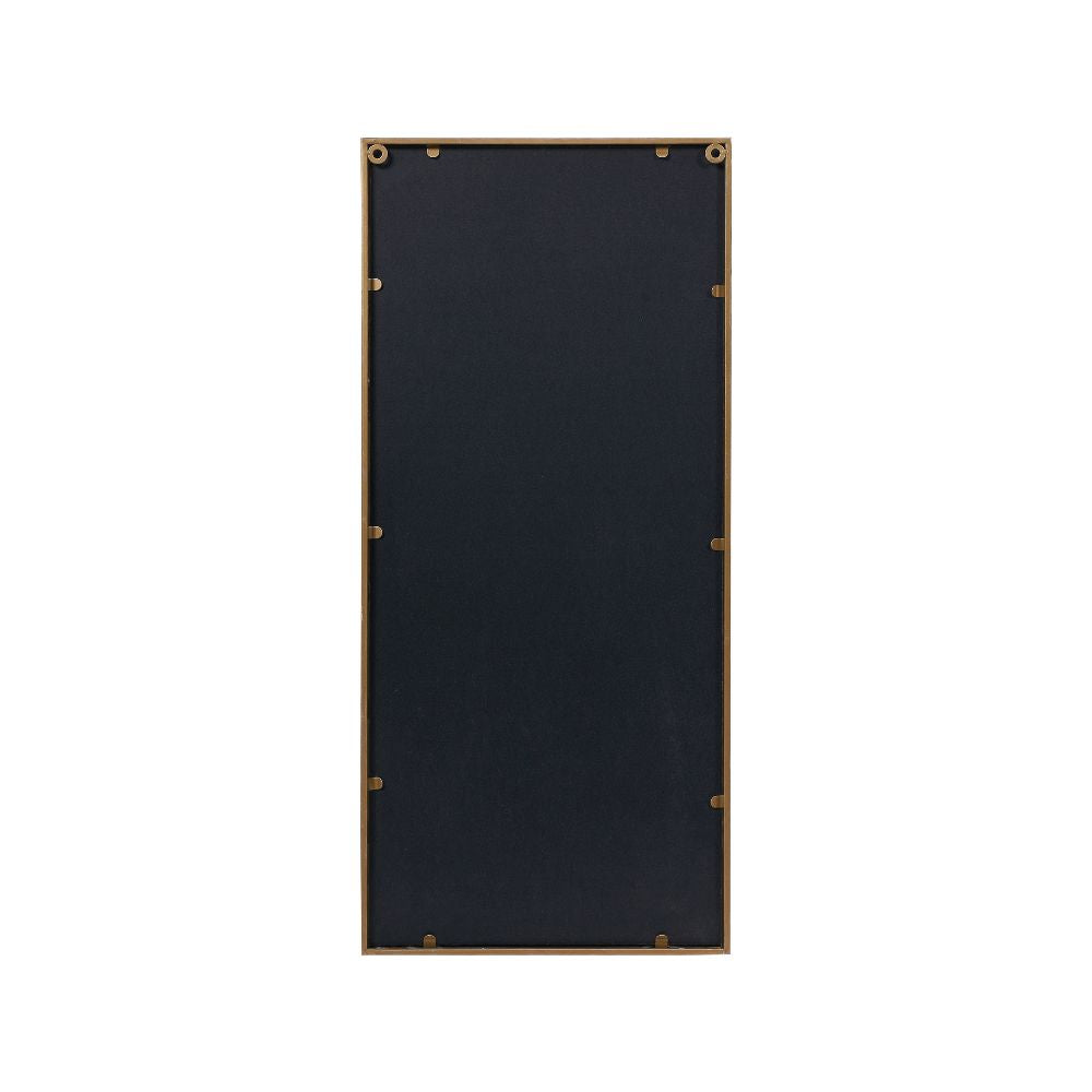 Metal Rectangular Mirrored Wall Art