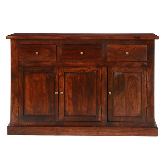 Jaipur Dark Mango Wood Large Sideboard