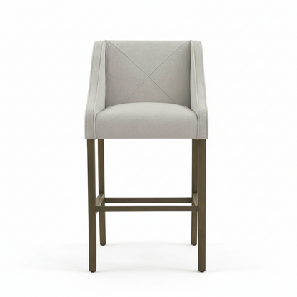 Epsom Grey Bar Stool