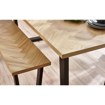 Hilton Oak Dining Bench