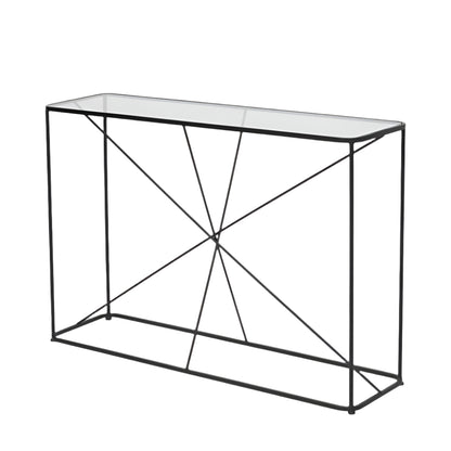 Roxy Glass Console Table