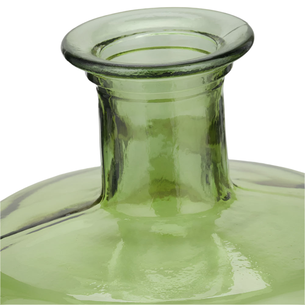 Recycled Glass Bottle Vase Tall