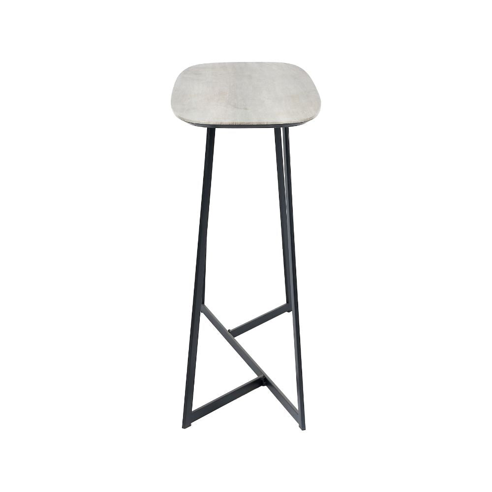 Ukiah Grey Oak Veneer Console Table
