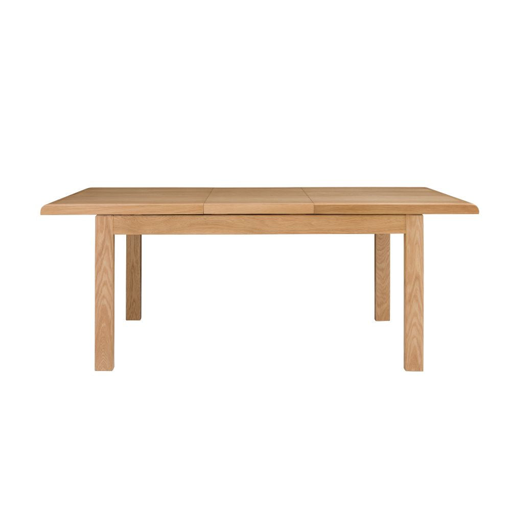 Curve 1.5m Oak Extendable Dining Table