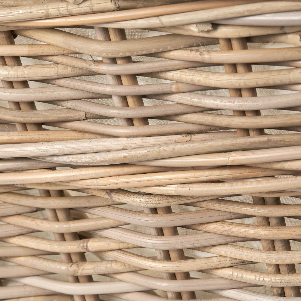 Kubu Rectangular Handled Laundry Basket