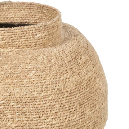 Seagrass Natural Urn Shaped Basket