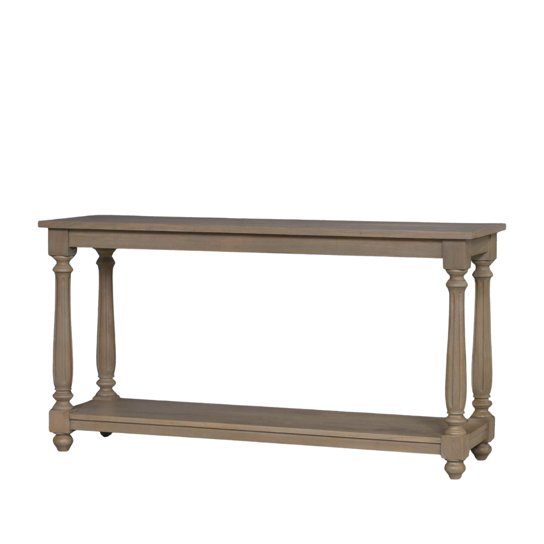 Arbouré White Cedar Farmhouse Console Table