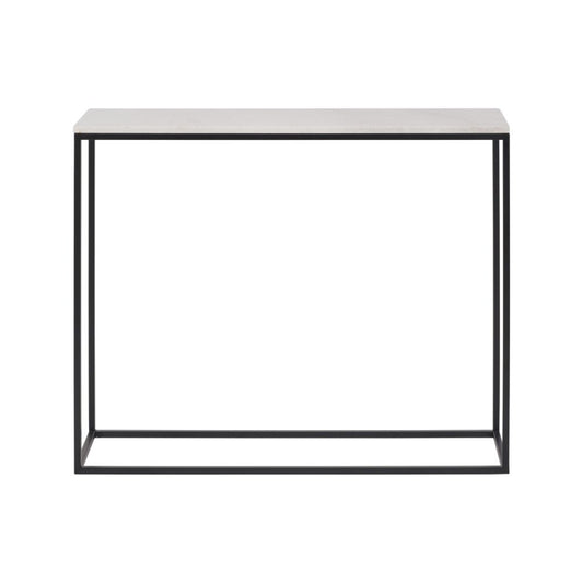 Kalani White Marble Console Table