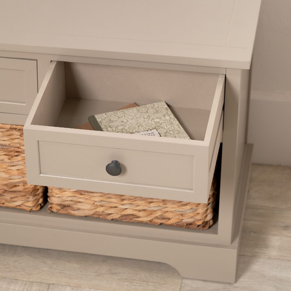 Devonshire Putty Pine Wood Sideboard